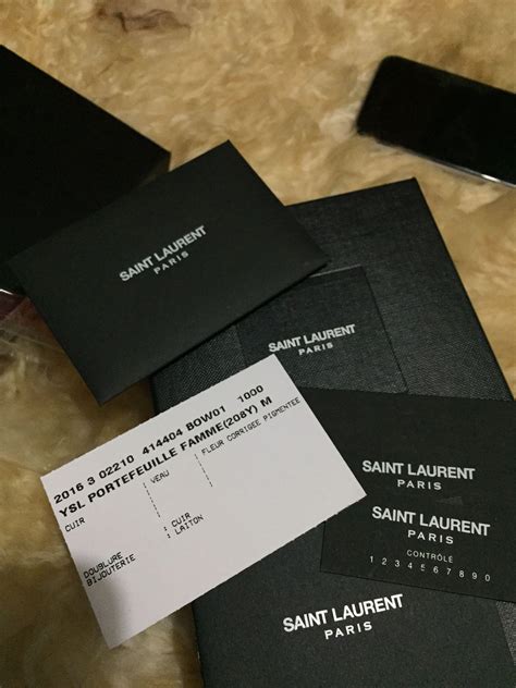 ysl authenticity check code|ysl serial number check.